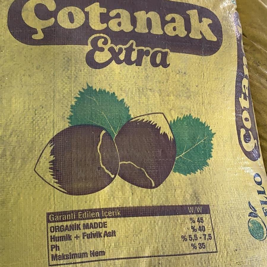 25 Kg Çotanak Extra Leonardit Organik Mineral Toprak Düzenleyici